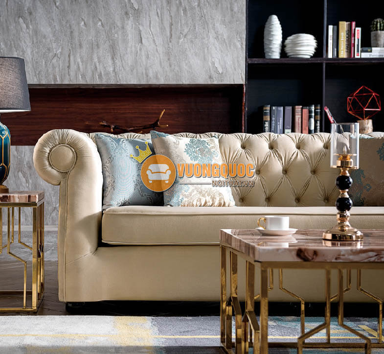 Bộ sofa phòng khách phong cách châu âu CSM 6254-3